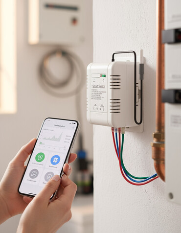 Oprema za grejanje: 16A WiFi Termostat Prekidač sa Senzorom Temperature DS18B20 🌡️📱 Ovaj — 1