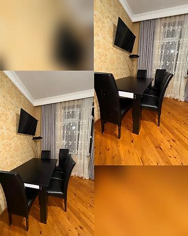 Digər mebel: SofiMasa desti satilir ela vəziyyətdədir 6 eded stulla Qiymət 220 AZN — 1