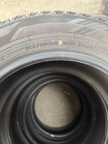 black ice: Зимние шины Yokohama iceGUARD IG60 - Размер: 215/60 R16 - Индекс — 3