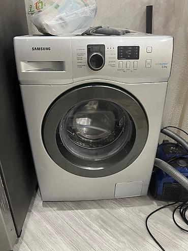 Məişət texnikası: Samsung 6 kg paltaryuyan satılır 300₼. İşlək vəziyyətdədir. Ünvan — 1