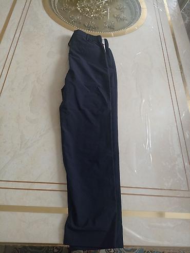 Брюки: Брюки Uniqlo DRY, цвет Navy (темно-синий) - Размер: S - Обхват талии — 1