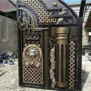Откатные ворота: Кованые Ворота На заказ Изготавливаем ворота, Ворота распашные Ворота at lalafo.kg — 28 Откатные ворота: Кованые Ворота На заказ Изготавливаем ворота, Ворота распашные Ворота — 28