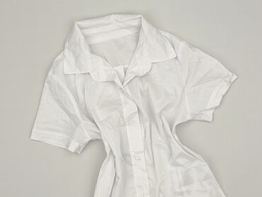 koszula damska biala z haftem: Women`s shirt, size S
