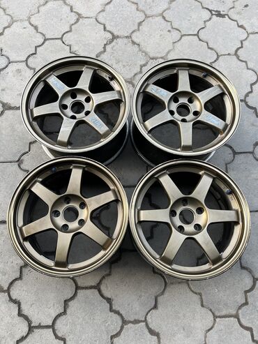 Диски: Диски R 17 RAYS, Комплект, отверстий - 5, Б/у — 2