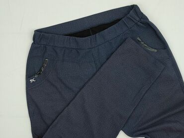 jeans jogger damskie: Spodnie damskie, rozmiar L