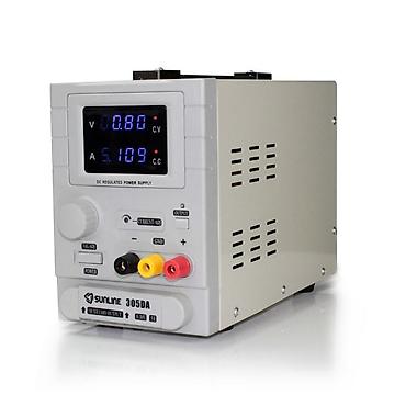 Блоки питания: Sunline 305DA DC Güc Qaynağı (0–30V / 0–5A) Elmi araşdırma, R&D — 2
