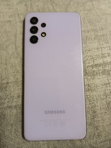 Samsung: Samsung Galaxy A32 5G, 64 ГБ, цвет - Фиолетовый, Отпечаток пальца