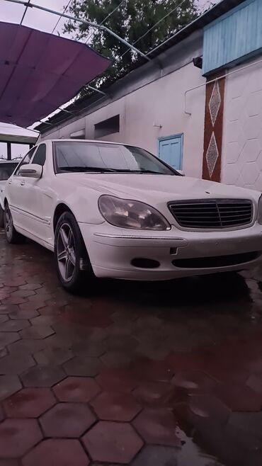 s class: Mercedes-Benz S 500: 2000 г., 5 л, Автомат, Бензин, Седан