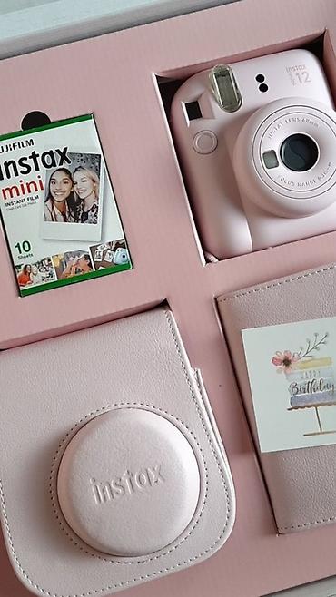 iphone 11 pro satisi: Fujifilm Instax Mini 12 dəst – pastel çəhrayı Dəst tərkibi: - Instax — 1