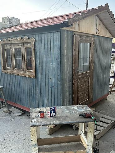 Digər bağ, çöl mebeli: Taxta bağ evi / köşk - Material: tamamilə ağac konstruksiya, xaricdə — 4