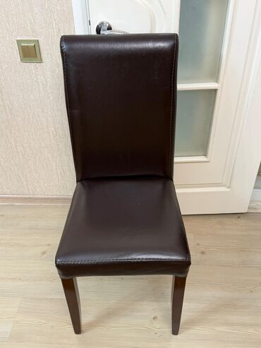 Masa və oturacaq dəstləri: Mətbəx üçün, İşlənmiş, Açılmayan, Dördbucaq masa, 6 stul — 5