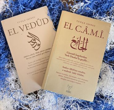 Kitablar yenidir El Cami 15 manata alinib 10 manata satılır, El Vedud
