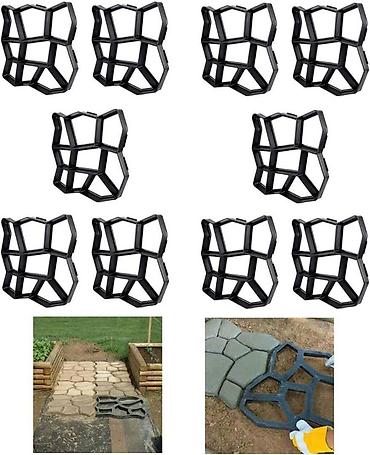 Ostali molersko građevinski alati i oprema: Kalup za betonske staze – „popločavanje“ uradi sam - Plastični — 9