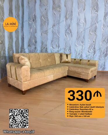 metbex kunc divani: Künc divan, Yeni, Açılan, Bazalı, Parça, Şəhərdaxili pulsuz çatdırılma