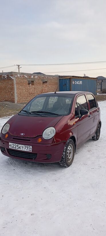 Daewoo: Daewoo Matiz: 2009 г., 0.8 л, Механика, Бензин, Хэтчбэк