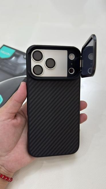 Чехлы: Чехол Nillkin CamPro/CarboProp Case для iPhone - Материал: карбоновая — 12