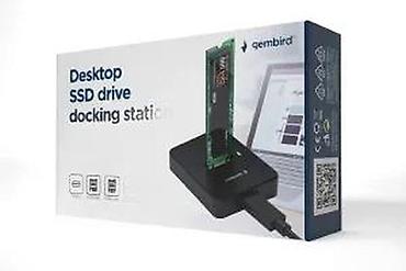 Doking stanice: Gembird Desktop SSD Dock – USB-C/USB-A dok za NVMe M.2 SSD Opis: - — 16