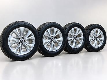 Шиналар жана дисктер: Дөңгөлөктөр монтажда 245 / 60 / R 18, Кыш, Колдонулган, Комплект, Жеңил унаалар, Куйма, тешиктери - 4 — 1