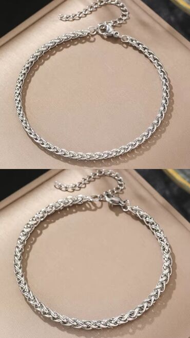 muške čizme za zimu: Chain bracelet type, Materijal: Stainless steel accessory