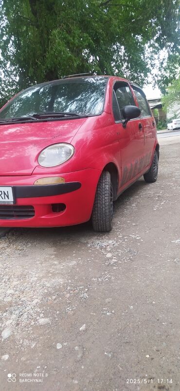 авто в рассрочку в бишкеке без процентов: Daewoo Matiz: 1999 г., 0.8 л, Механика, Бензин, Хэтчбэк