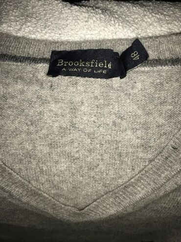 Džemperi: Original Brooksfield kasmir dzemper M / L NOV 100% Casmear Ramena 47cm — 2