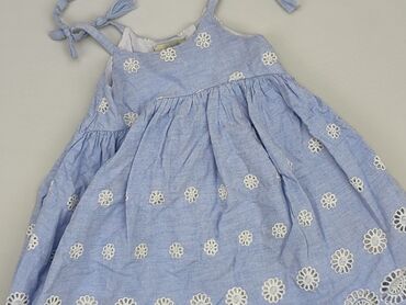 sukienka letnia biała zwiewna: Dress, Next, 2-3 years, 92-98 cm, condition - Perfect