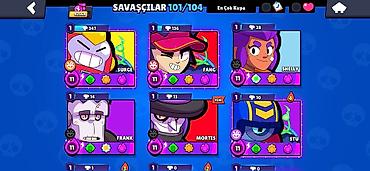 Butslar: Brawl Stars oyun hesabı – yüksək trofeyli və zəngin kontentli - Kupa — 2