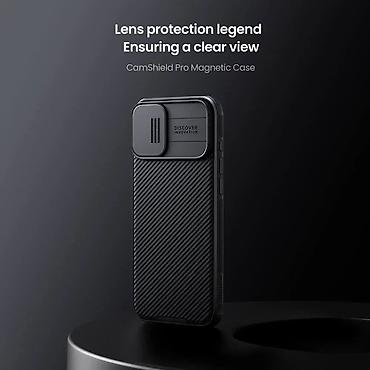 Maske i futrole za telefone: Futrola Nillkin Cam Shield Pro za Iphone 16 Plus (6.7) crna. Uz brzu — 5