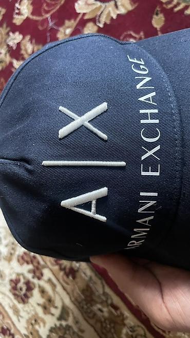 armani ex: Кепка, Бейсболка, Козырек: Изогнутый, С вышивкой — 4