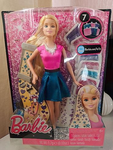 Оюнчуктар: Кукла Barbie (Оригинал )Glitter Hair — набор для создания блестящих — 1