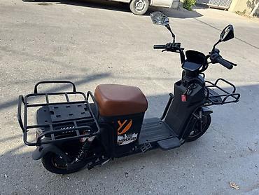 patrol y60: Yük daşımağa uyğun elektrik skuter - Güclü yük rafları: ön və arxa — 3