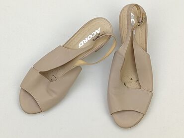 spódniczki damskie letnie: Sandals for women, 39, condition - Good