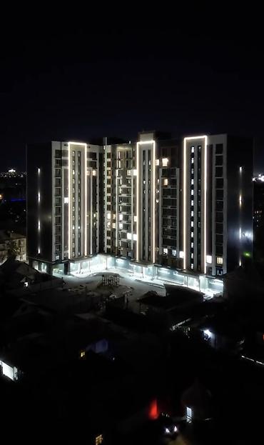 2023: 2 комнаты, 71 м², Ак-Кеме Элитка, 11 этаж, ПСО (под самоотделку) — 5