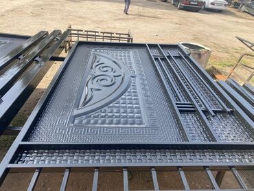 Откатные ворота: Металлические, Автоматические, Для частного дома, Для магазина, Для холодильника, С калиткой, Оптом, Новый, Бесплатная установка — 11