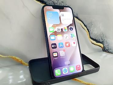 Apple iPhone: IPhone 13, Б/у, 128 ГБ, Черный, Чехол, 100 % — 11