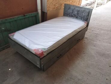 Односпальные кровати: Односпальная кровать, Новый, С матрасом, длина - 205 см — 9