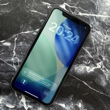 Apple iPhone: IPhone 11, Б/у, 128 ГБ, Синий, Защитное стекло, Чехол, 88 % — 9