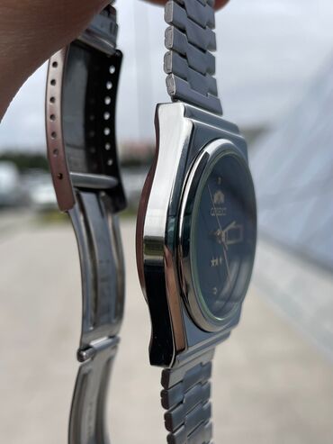 Qol saatları: İşlənmiş, Qol saatı, Orient, rəng - Boz — 6