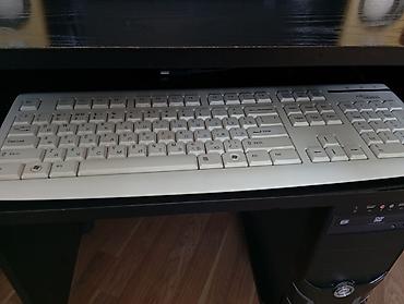 2 ci əl komputer: Masaüstü kompüter dəsti 
iki ədəd dinamik 
Kompüter masası 
HP printer — 2