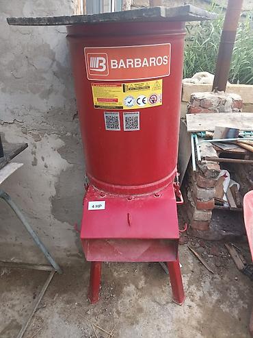 Ot doğrayan aparatlar: BARBAROS elektrikli yem/ot doğrama və qarışdırma maşını Texniki — 4