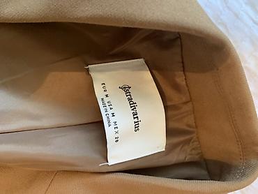 pull bear: Двубортный жакет Stradivarius с поясом - Цвет: теплый беж/карамель. - — 3