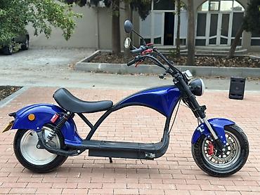 sükutur: Elektrik skuter/motosiklet – şəhər gəzintisi üçün rahat kruizer tipli — 3