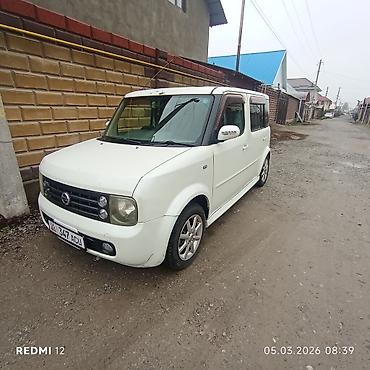 Nissan Cube: 2003 г., 1.4 л, Автомат, Бензин, Универсал at lalafo.kg Nissan Cube: 2003 г., 1.4 л, Автомат, Бензин, Универсал