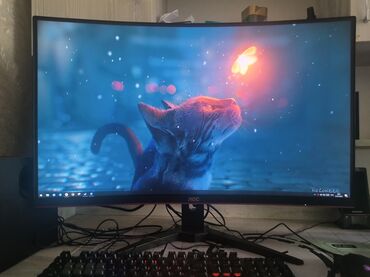 монитор изогнутый: Монитор, AOC, OLED, 31" - 32"