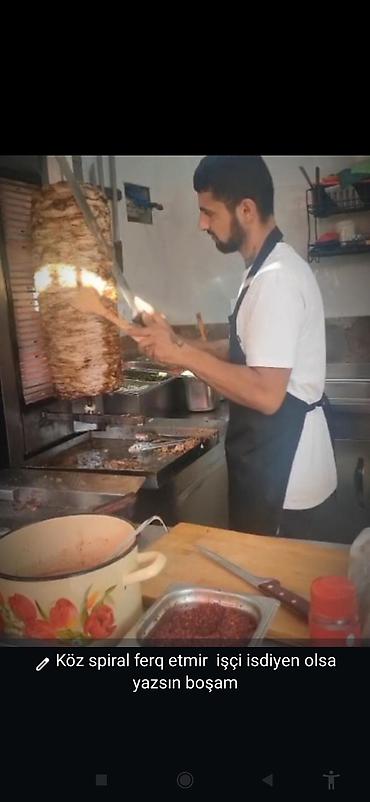 Dönər ustası xidməti - Köz və spiral aparatlarda peşəkar şəkildə
