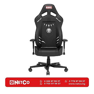 secret lab: Игровое кресло AndaSeat MARVEL Edition BLACK&WHITE 4D Armrest — 1