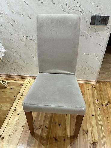 Yemək otağı üçün yumşaq oturacaqlı stul - Dizayn: minimal və zərif lalafo.az -da Yemək otağı üçün yumşaq oturacaqlı stul - Dizayn: minimal və zərif