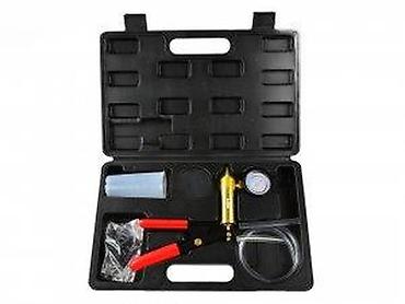 Alati za automobile: Ručna vakuum pumpa sa manometrom – set za ispitivanje i odzračivanje — 6