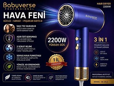 Hava feni Hava feni Babyverse Professional SE-XC2 Hava Feni – 2200W