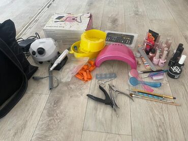 маникюрный столик: Набор для маникюра и педикюра (полный комплект для гель-лака и